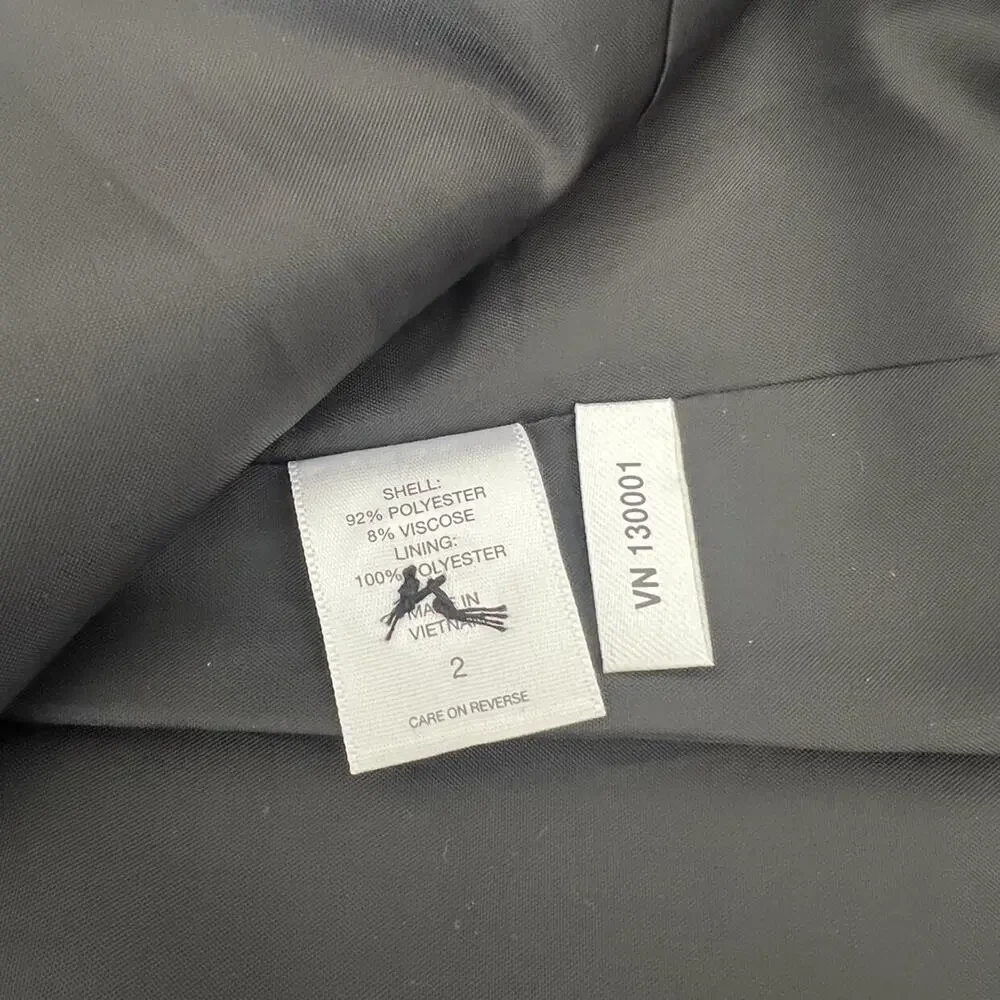 Women's / Teen Tux Style Satin Suit Jacket Blazer - Picture 7 of 8